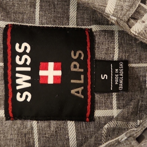 Swiss ALPS button up shirt - Picture 2 of 4
